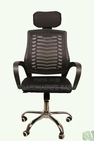 Office Chair With Combo and Adjustable Headrest,