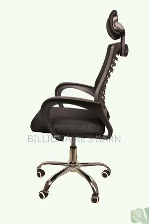 Office Chair With Combo and Adjustable Headrest,