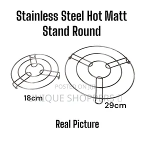 Stainless Steel Hot Matt Round