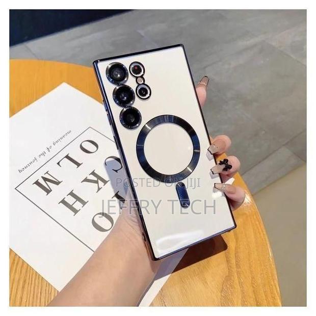 Vioby Transparent Plating Magsafe Case for Galaxy S23 Ultra - main view