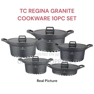 Tc Regina Granite Cookware 10pc Set