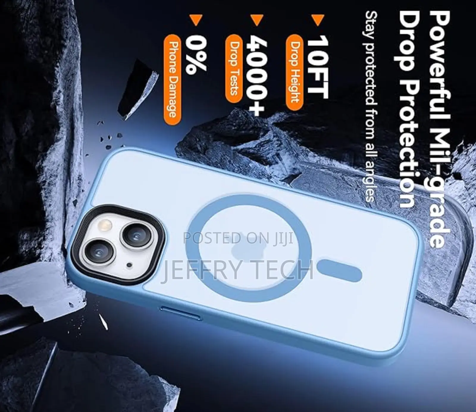 Canshn Magnetic Case for iPhone 15 Case With Magsafe