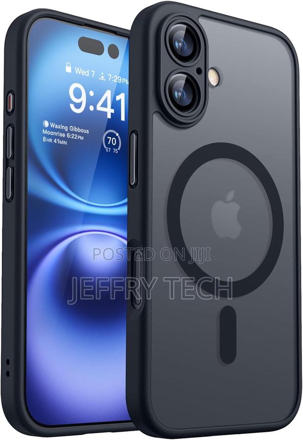 NSHN Magnetic for iPhone 16 Translucent Matte Magsafe Case - main view