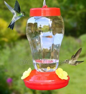 Classic Hummingbird Feeder Dispenser Hanging Bird Perch - thumbnail 2