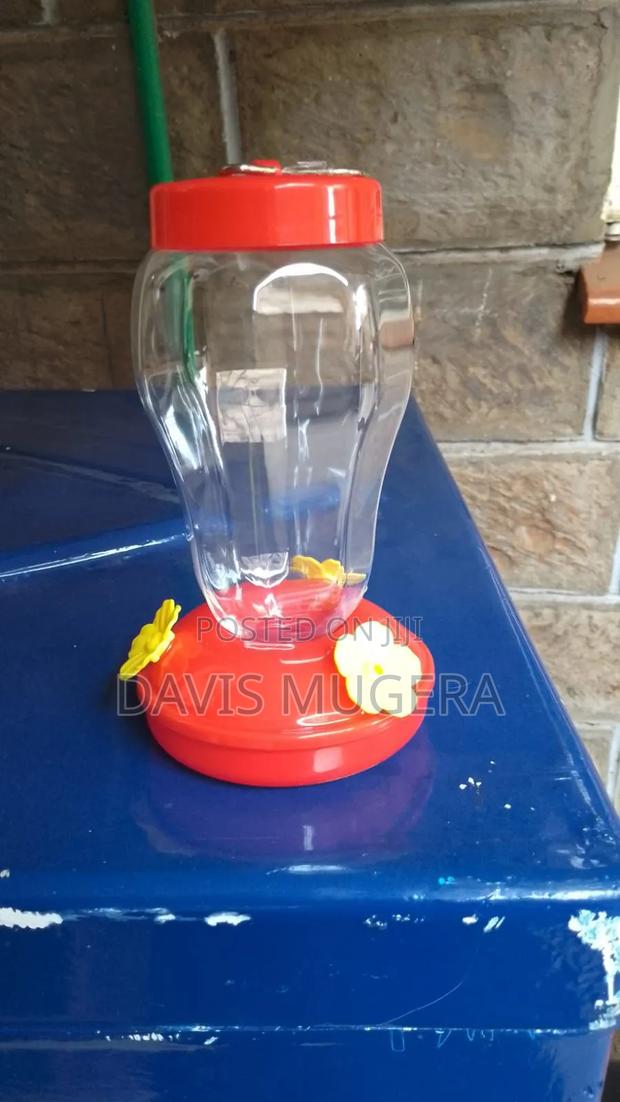 Classic Hummingbird Feeder Dispenser Hanging Bird Perch - thumbnail 6