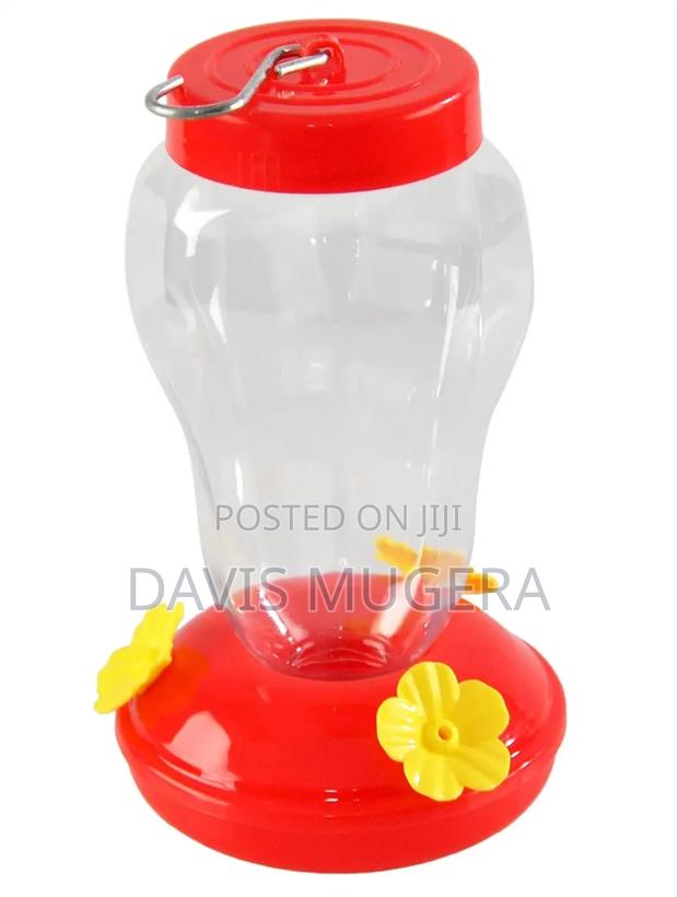 Classic Hummingbird Feeder Dispenser Hanging Bird Perch - thumbnail 7