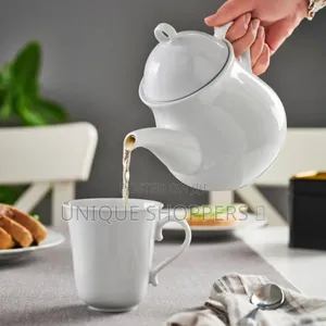 Quality White Ceramic Tea Pot Now Available