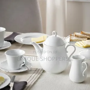 Quality White Ceramic Tea Pot Now Available