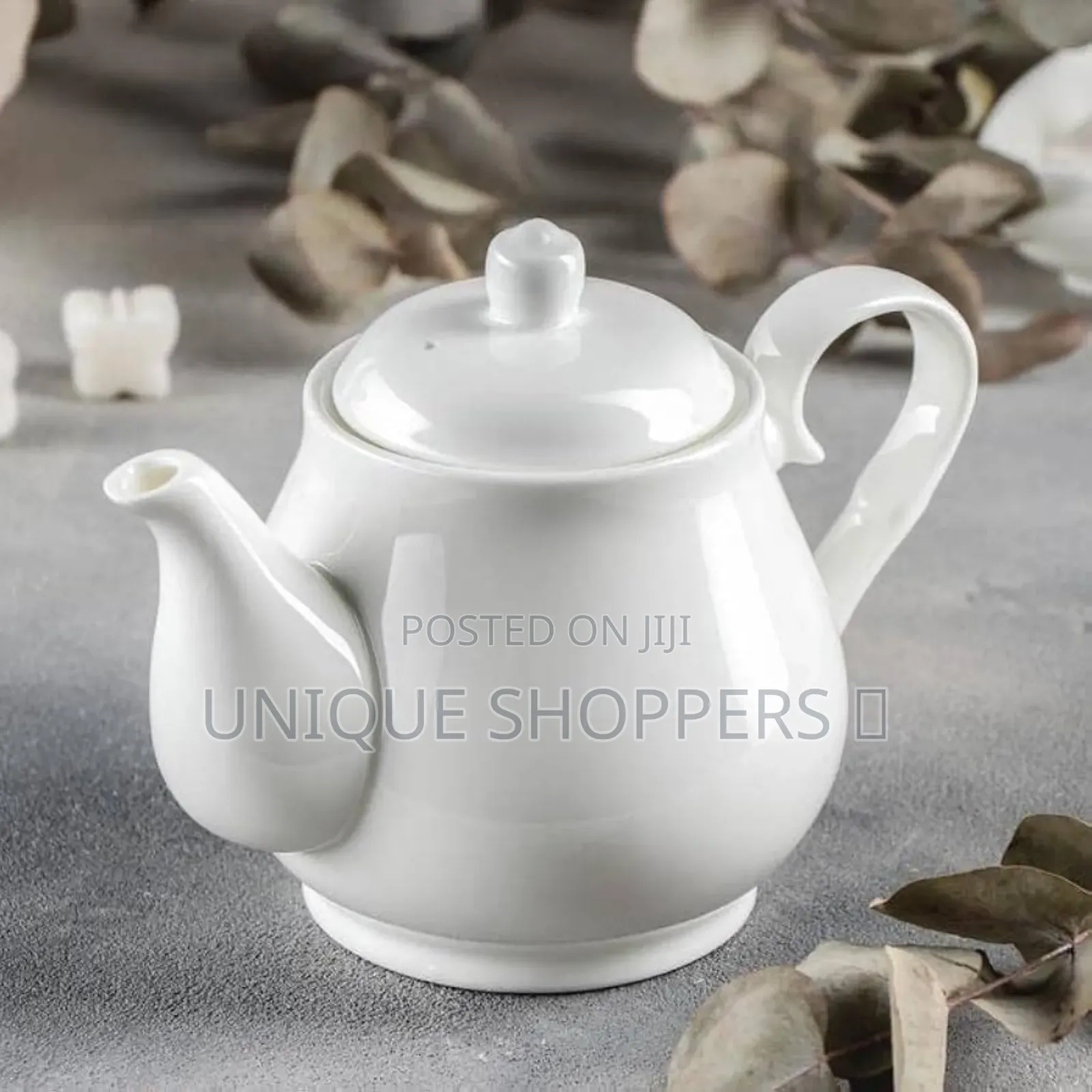Quality White Ceramic Tea Pot Now Available