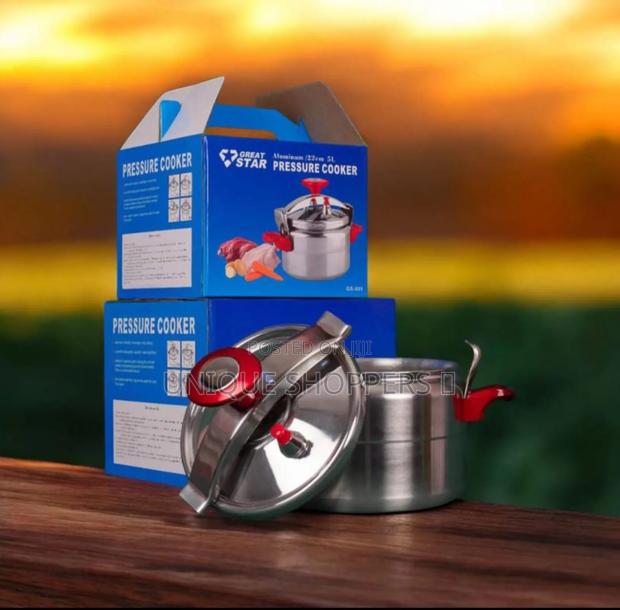 5litres *Aluminium Pressure Cooker