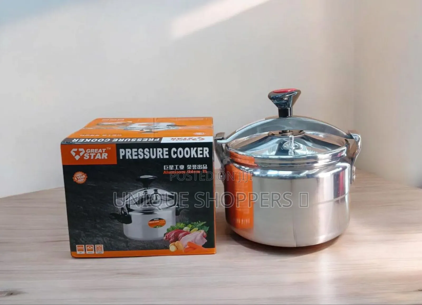 7 Litres Aluminium Pressure Cooker