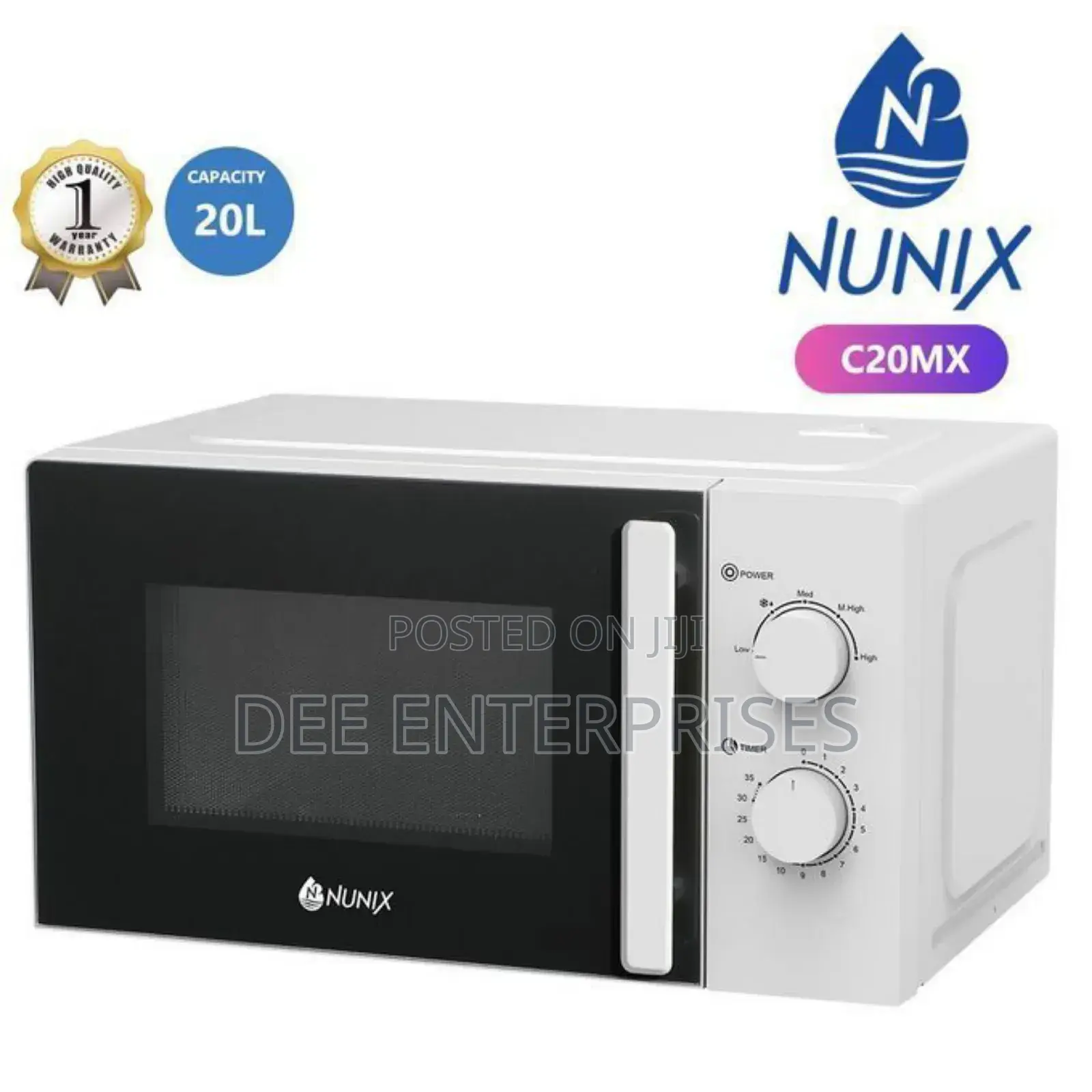 20litres Nunix Manual Microwave