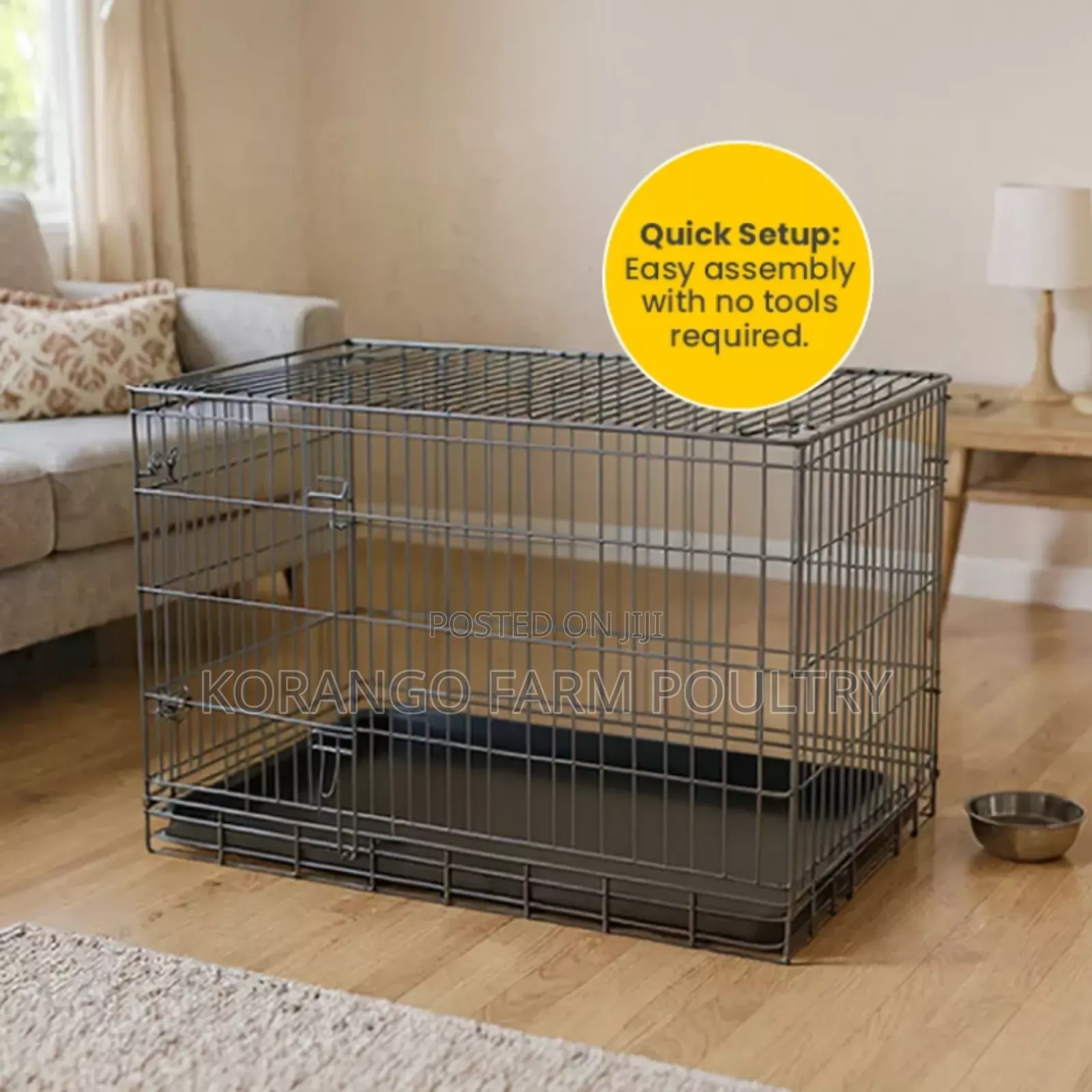 Foldable Puppies Cats Rabbit Crates