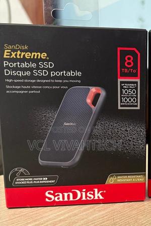 8tb Black Sandisk Extreme Portable Ssd - thumbnail 2