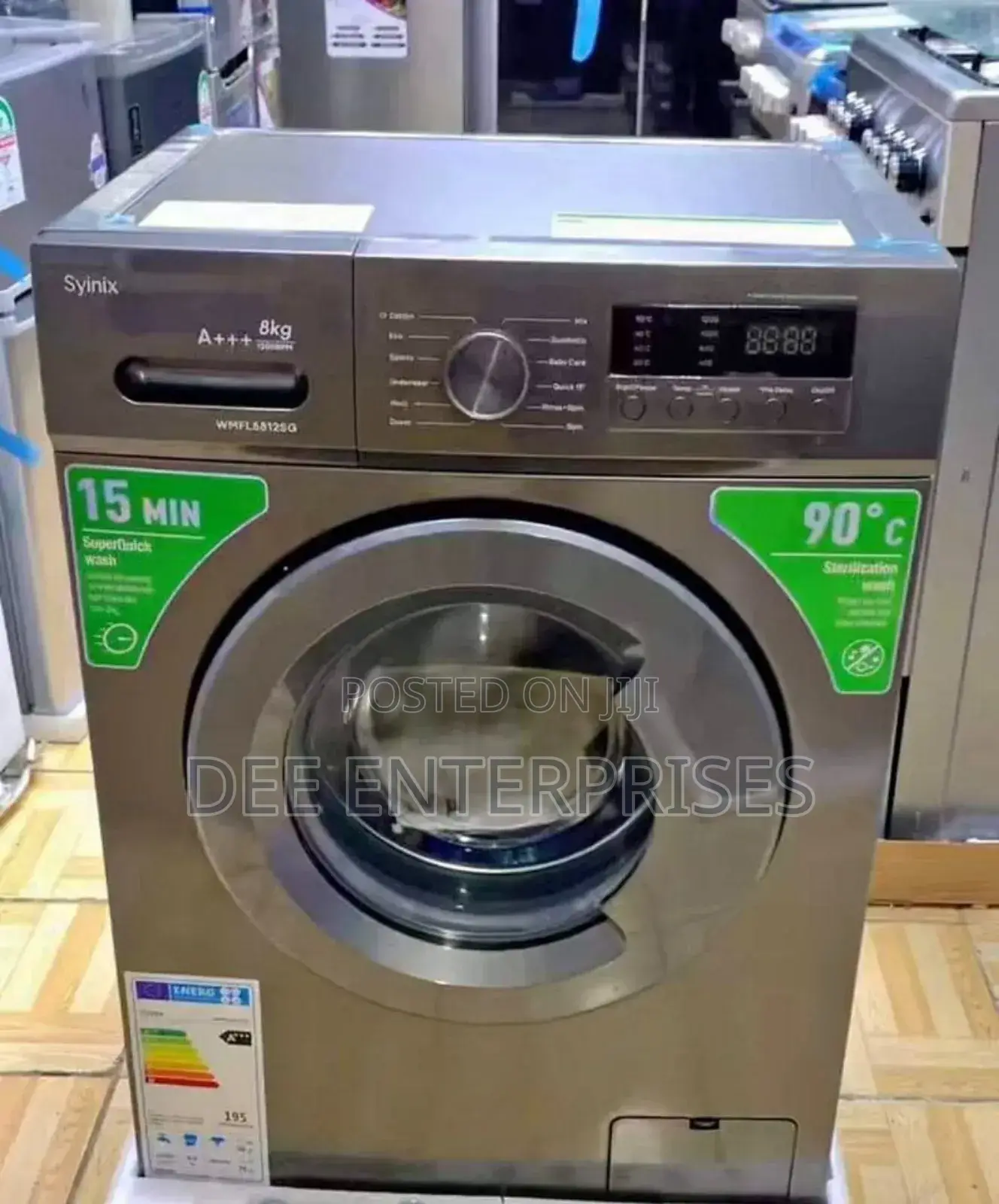 Syinix 12kg Wash and Spin