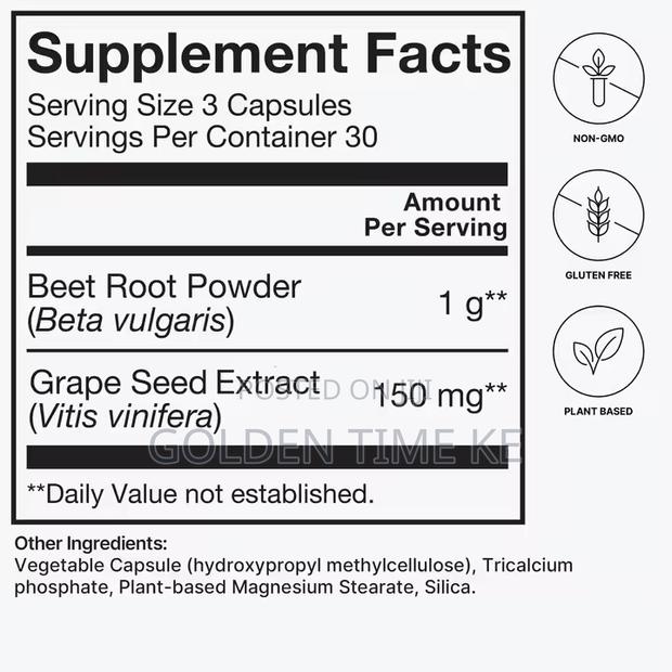 Super Beet Root Capsules - thumbnail 5