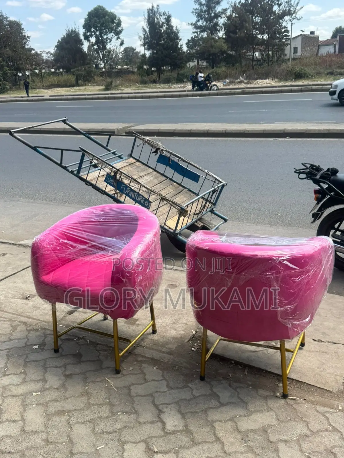 Pink Styling Chairs