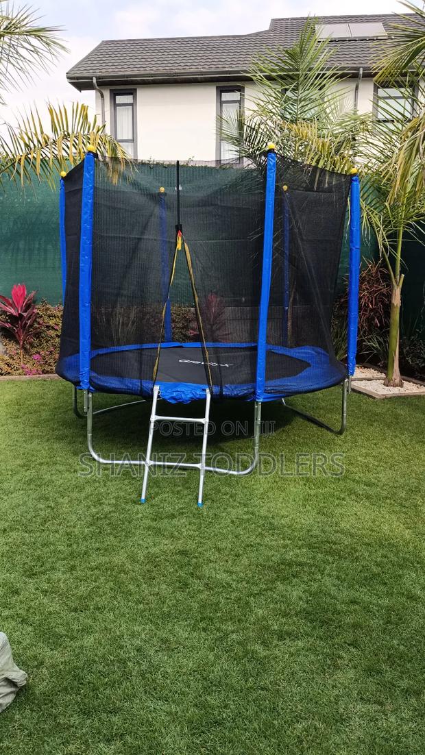 Safe Bounce Kids Trampoline (8ft )