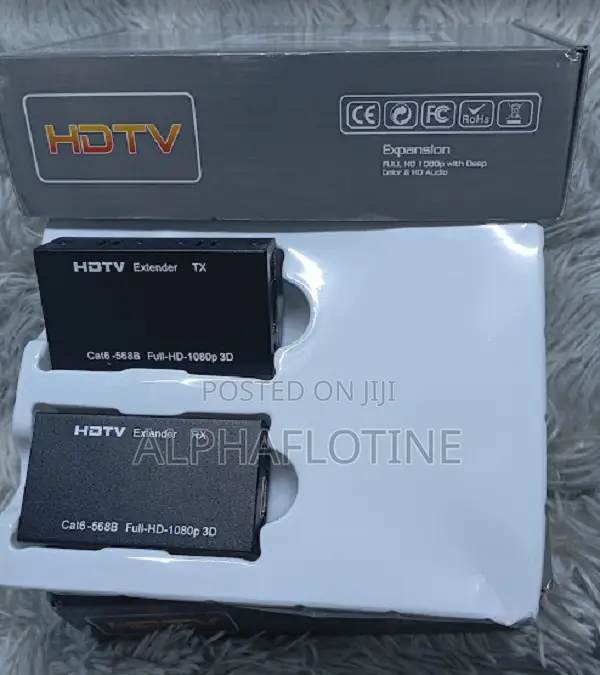 HDTV Extender, 60 Meter Support 1080p, 3d, Hdcp.