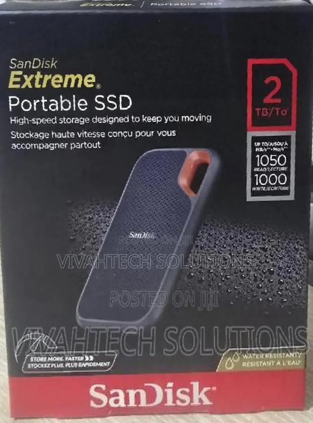 Sandisk 2tb Extreme Portable Ssd|| Sandisk E61 2tb