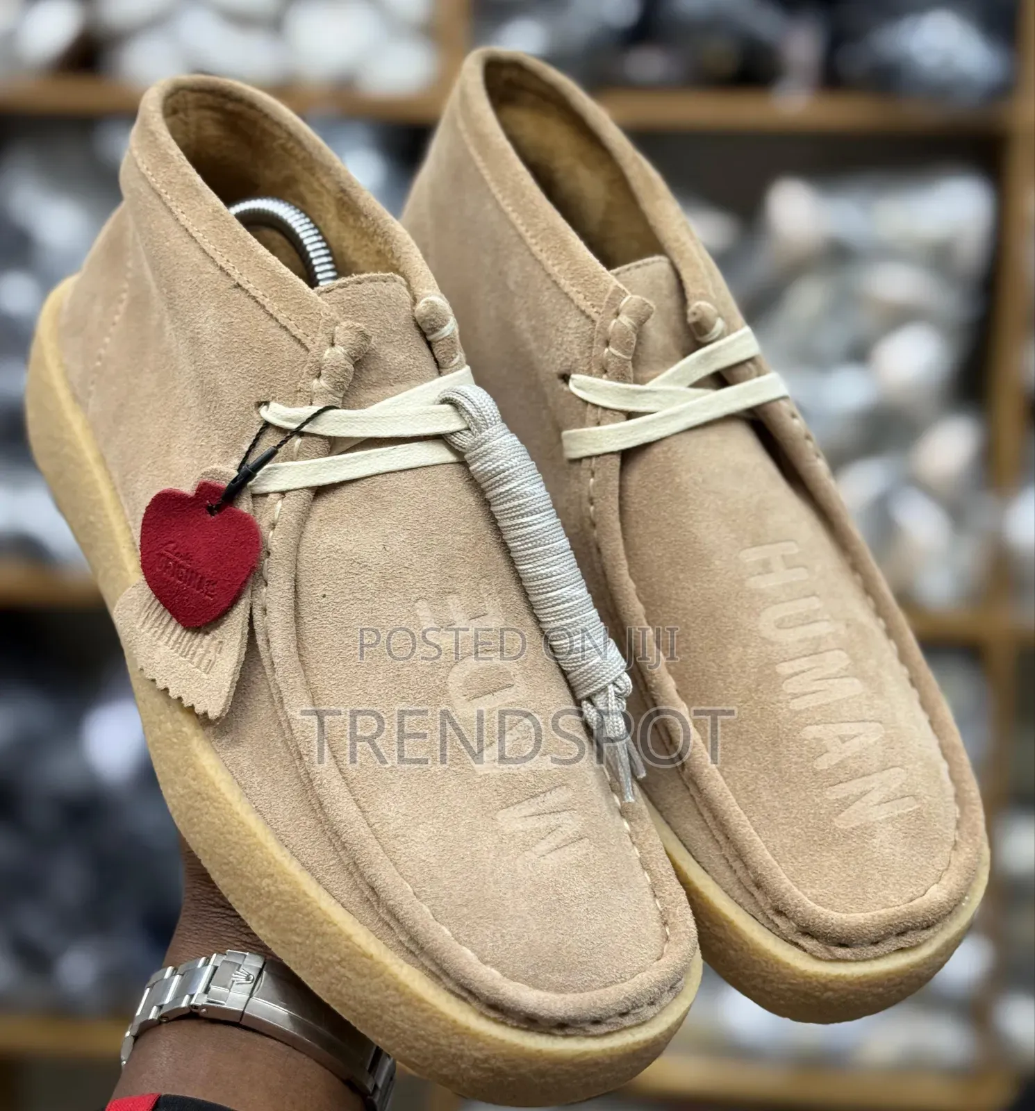Clarks Wallabies Hightop