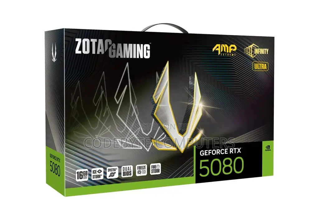 Zotac Geforce Rtx 5080 16gb Gddr7 Graphics Card