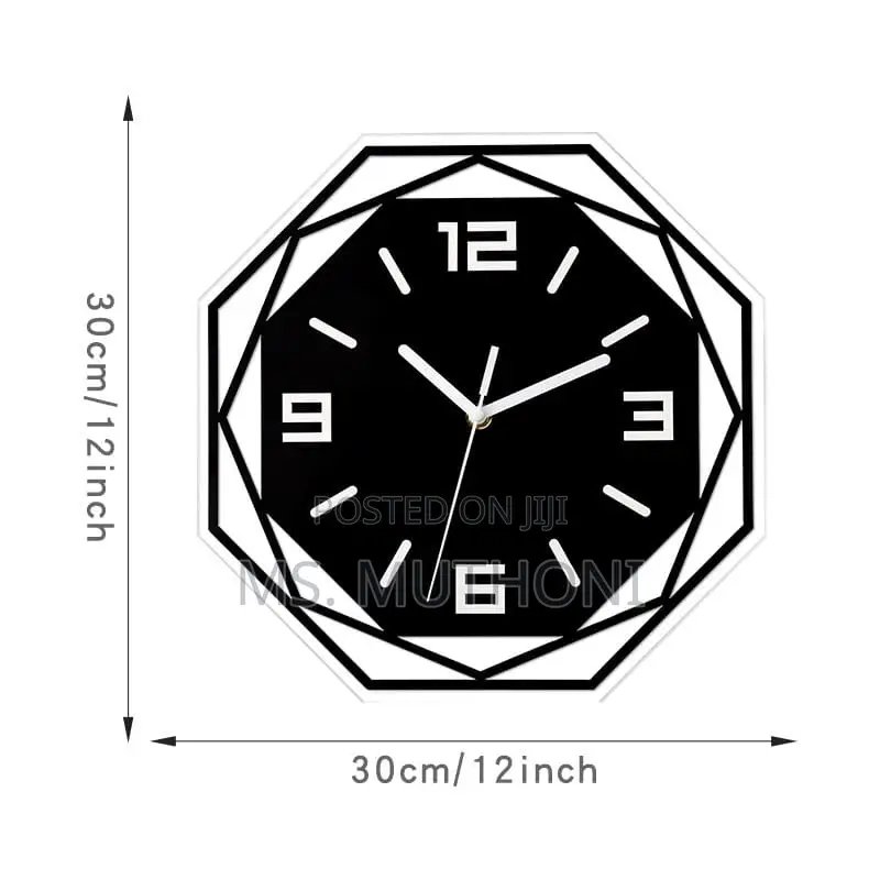 Creative 30cm Acrylic Wall Clock