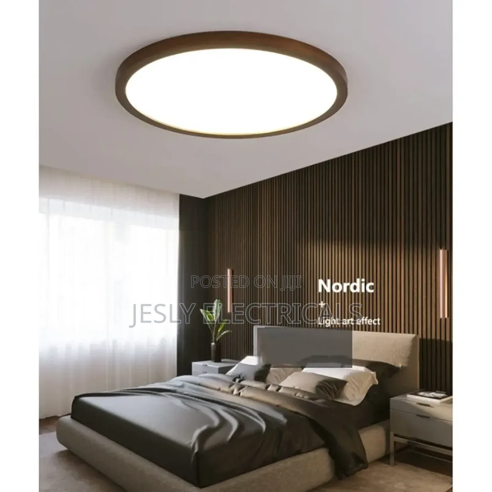 Modern Minimalist Ultra-Thin Three-Color Temperature Led