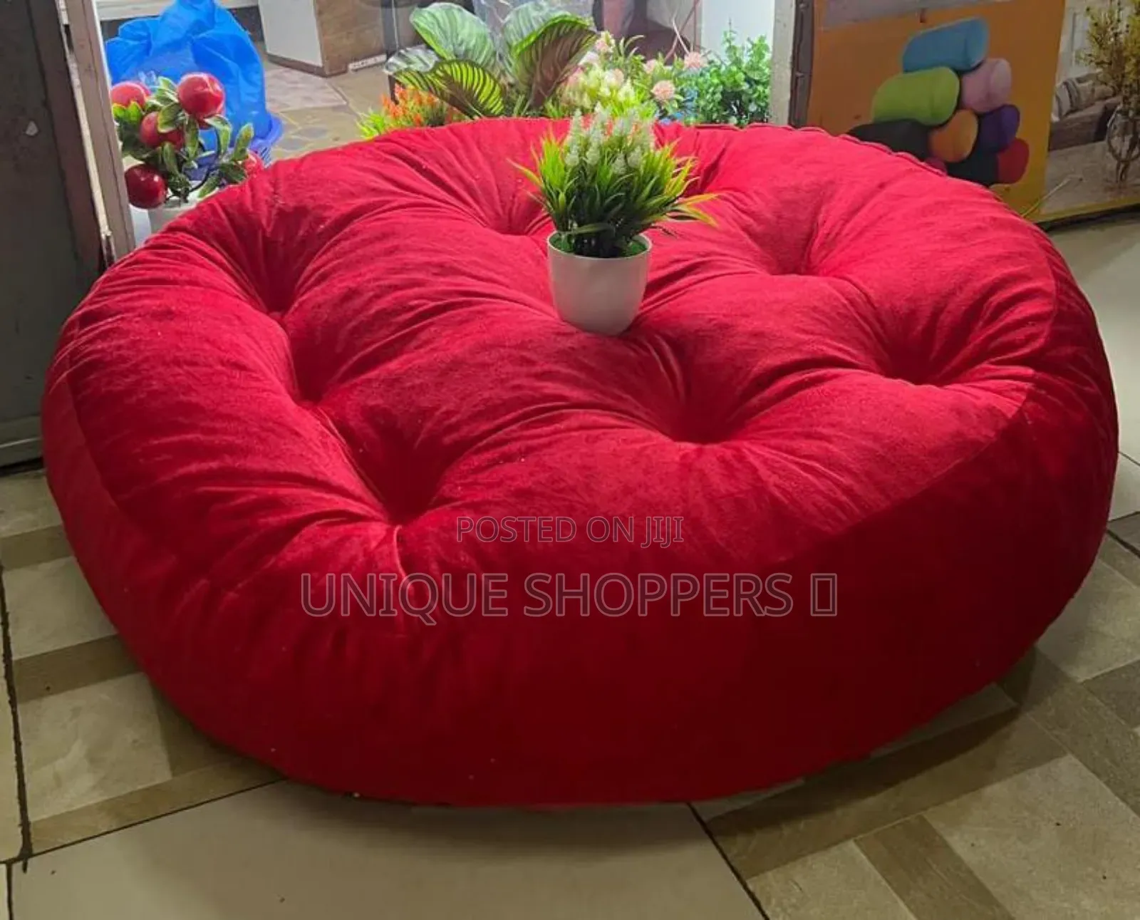 Round Floor Pillows* 
Available in Different Colours No