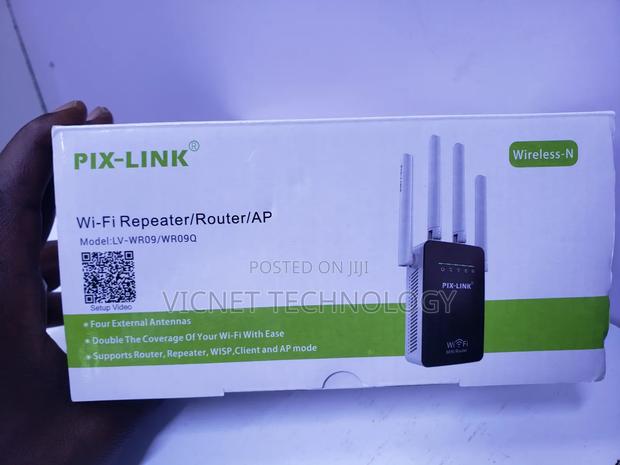 Pix-Link Wifi Repeater/ Wifi Extender/ Router - main view
