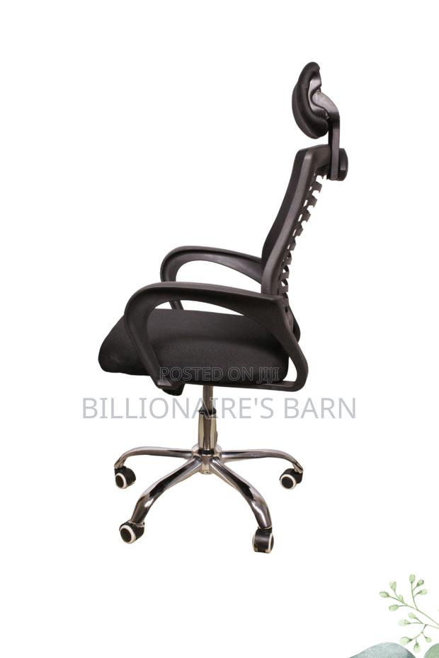 Office Chair; Computer Secretarial Mesh Chair - thumbnail 3