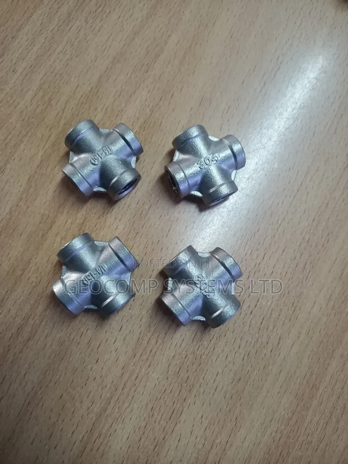 Cross Tee 1/4" (Stainless)