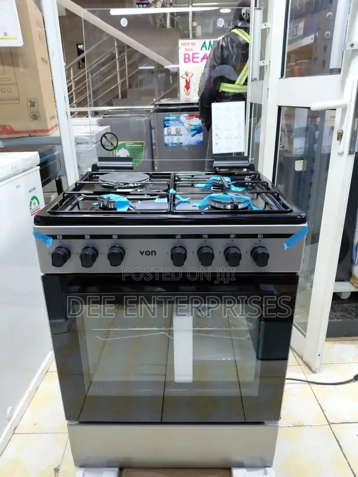 Von 60*55 3gas + 1electric