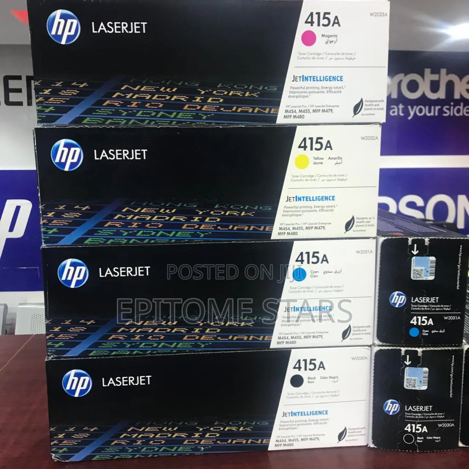 Hp Color Laserjet Pro M454dn Toner Hp 415a Yield Above 2,400