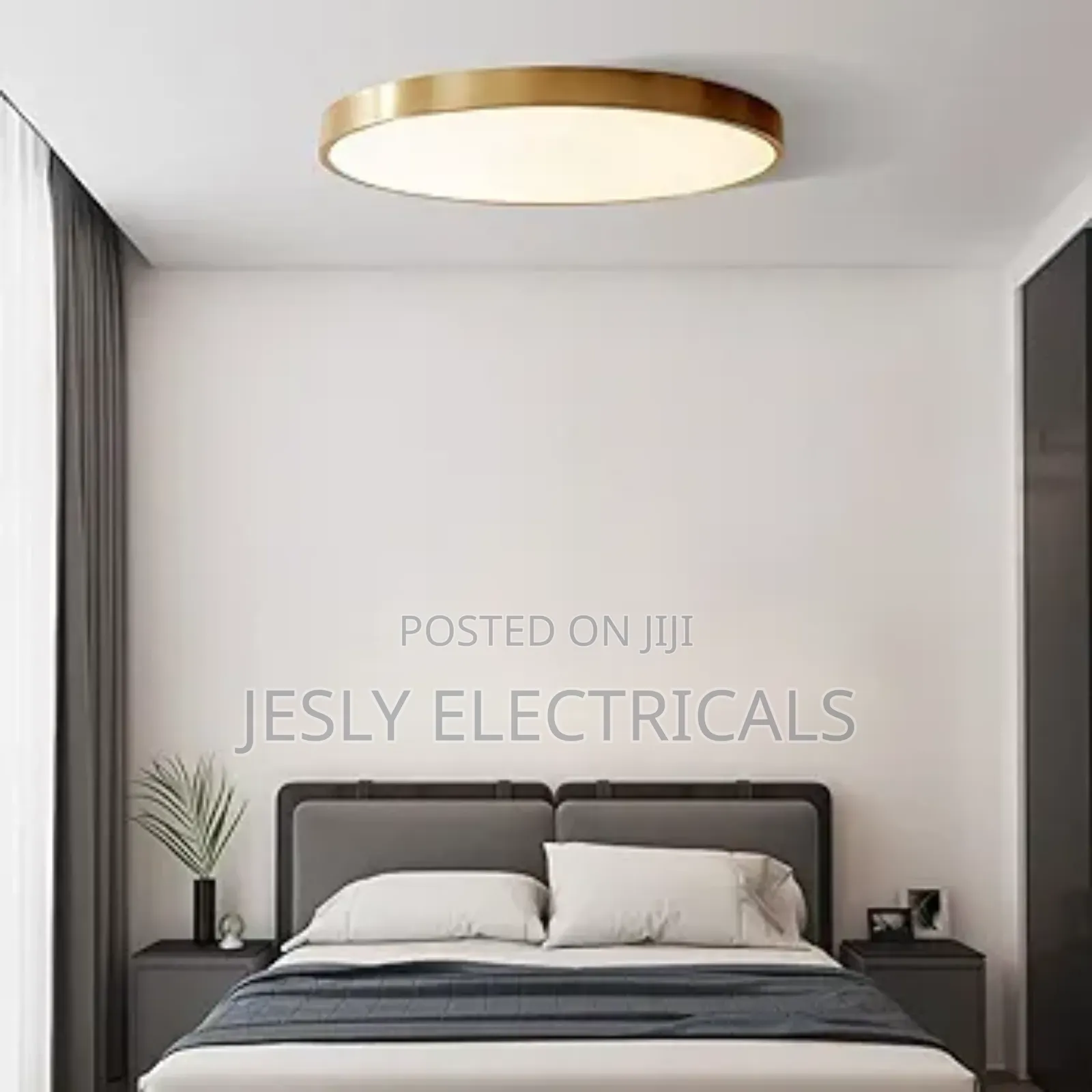 Minimalist All Copper Panel Led Light