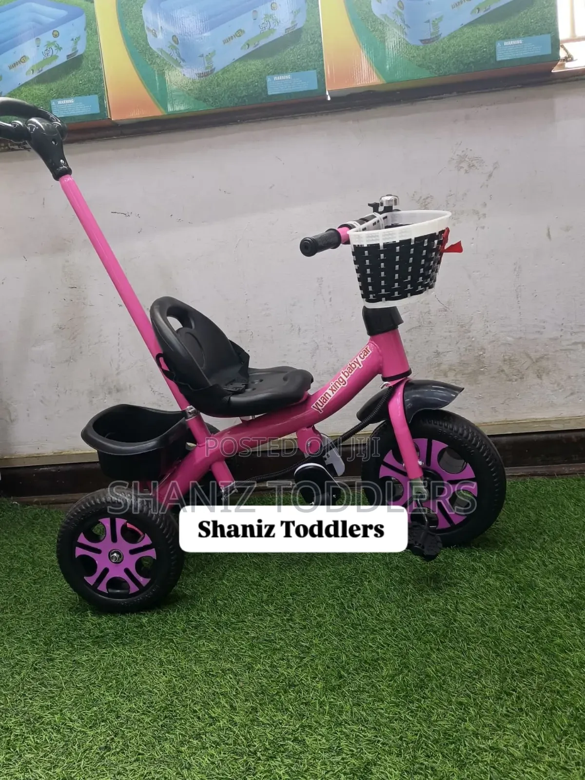 1-4yrs Kids Tricycles (Pink )