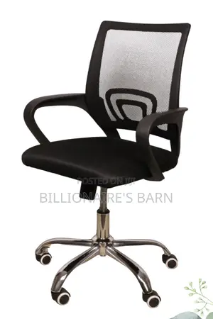 Office Chair; Adjustable Low Back Mesh Chair With Armrest