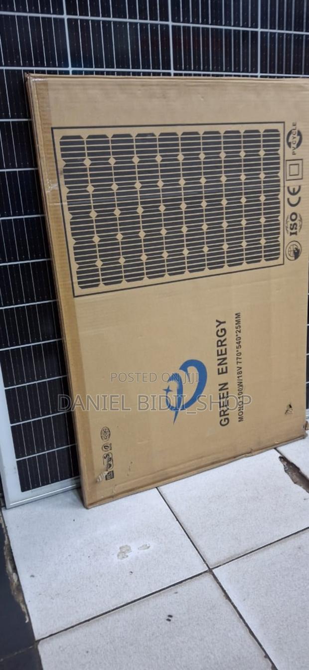 Green Energy 100watts Solar Panel Mono - main view