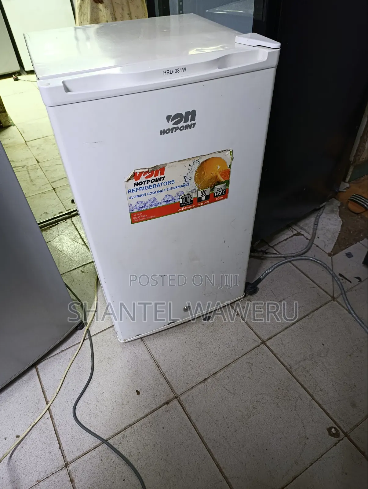 Von White Small Fridge