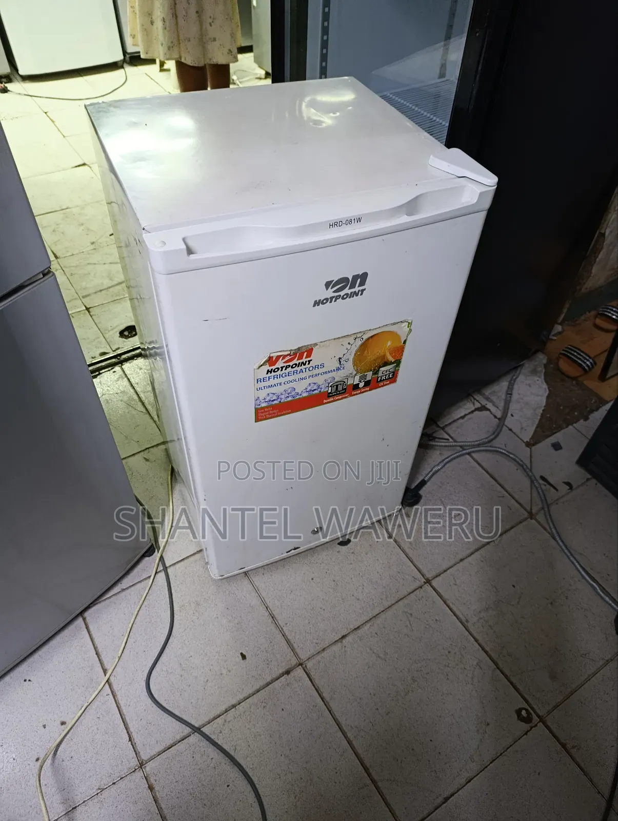 Von White Small Fridge