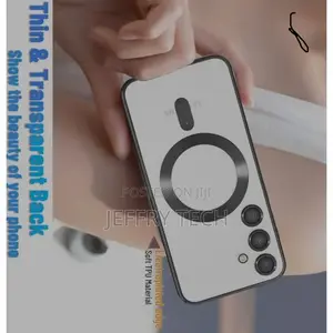 Pavoxy Samsung Galaxy A16 Transparent Magsafe Plated Case
