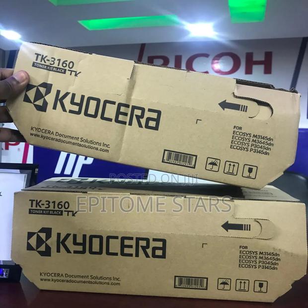 Kyocera Ecosys P3145dn Toner Tk 3160 Yield Above 12,500