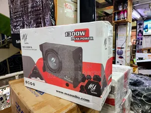 10" Bass Enclosure With Amp 1300w