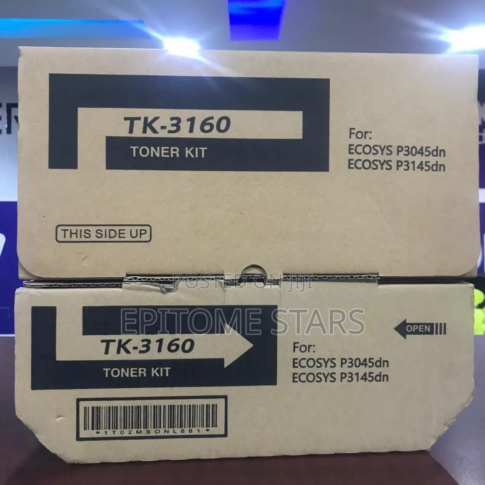 Tk 3160 Toner Yield 12,500 For Kyocera Ecosys P3145dn