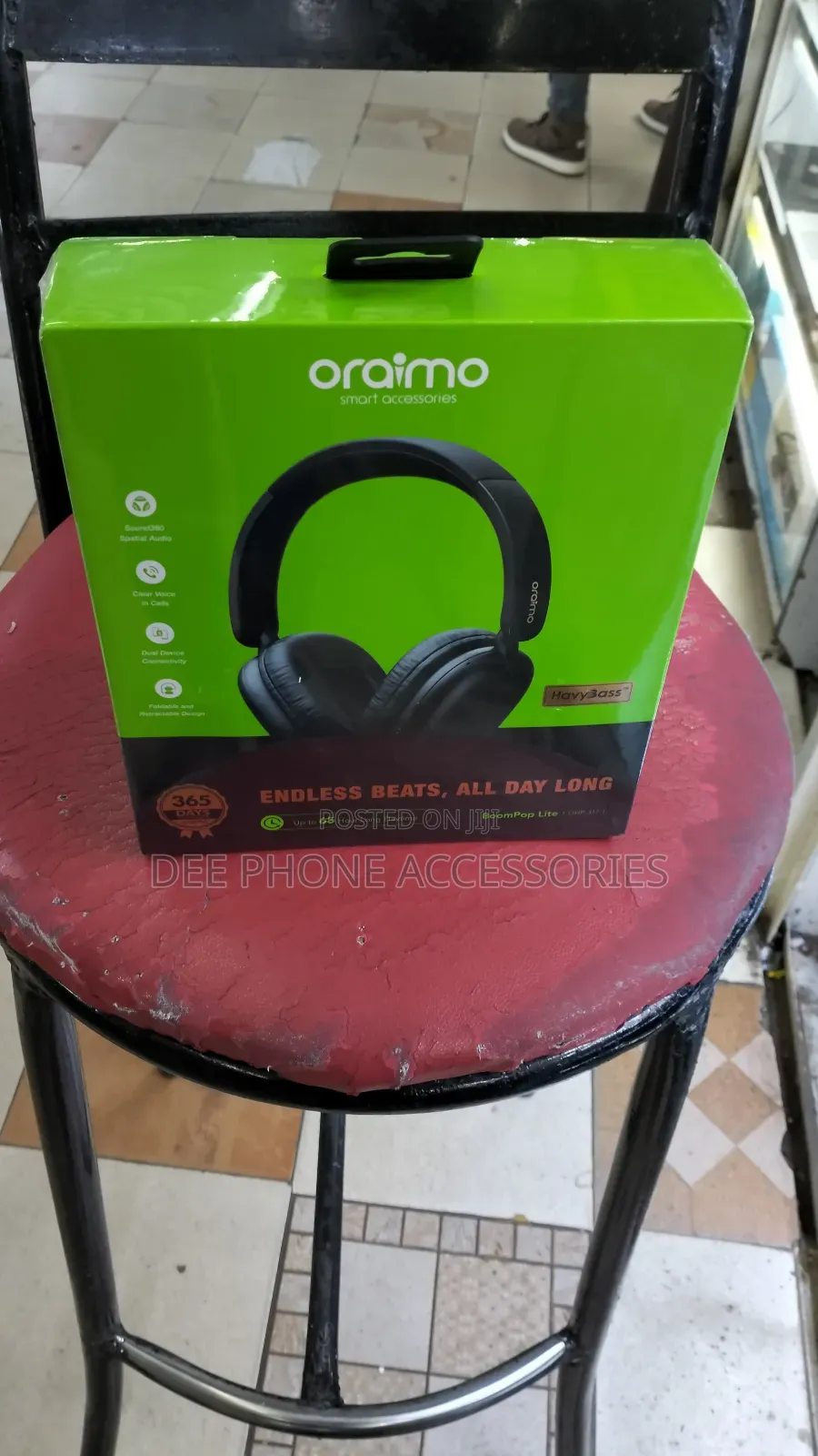 New Oraimo Boompop Lite Bluetooth Headphones