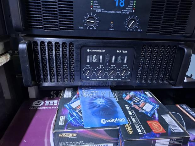 Soundstandard Ma11 Four Channel Amplifier - thumbnail 2