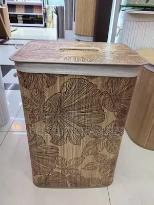 Foldable Bamboo Laundry Basket