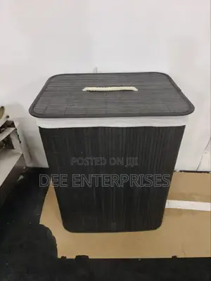 Foldable Bamboo Laundry Basket