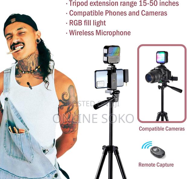 Multi-Functional Content Creator Youtuber Vlogging Kit - thumbnail 2