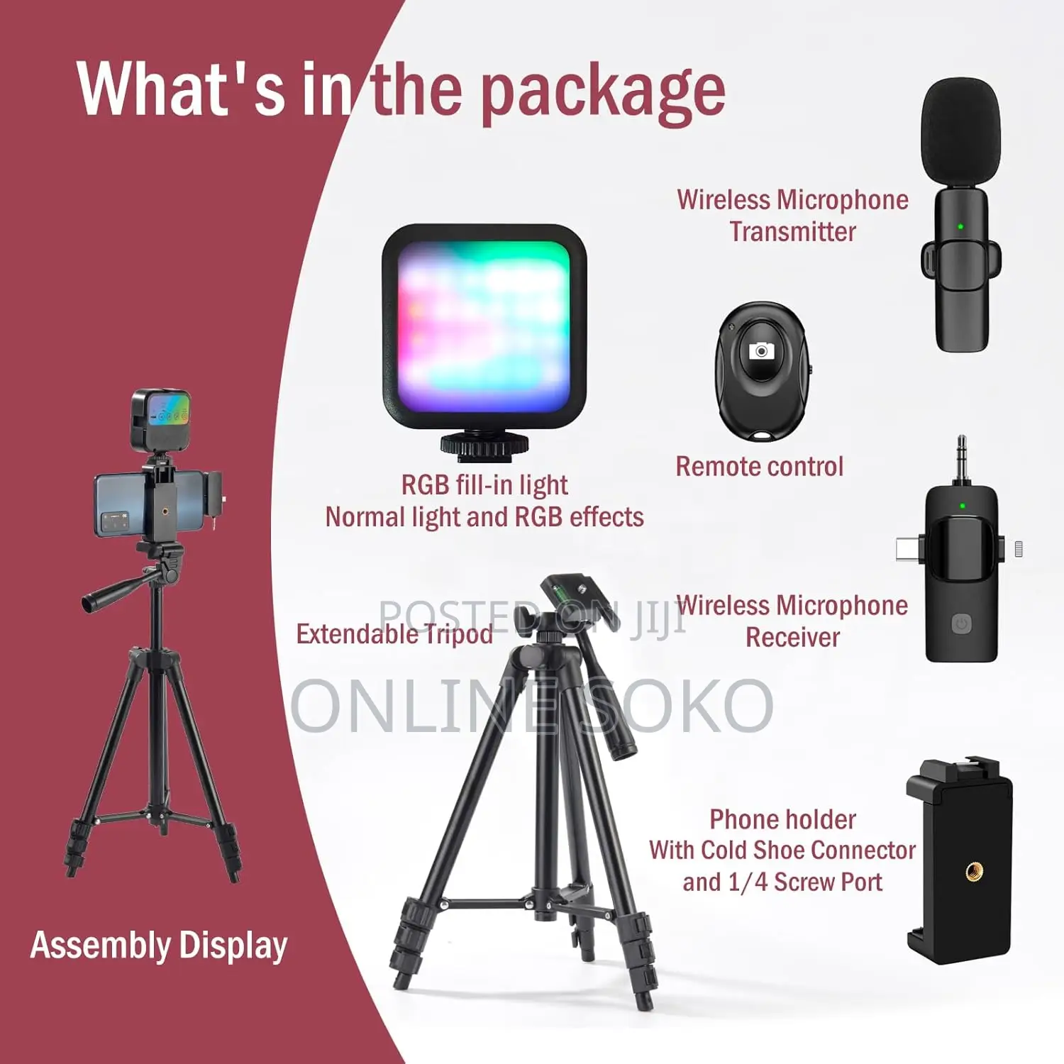 Multi-Functional Content Creator Youtuber Vlogging Kit